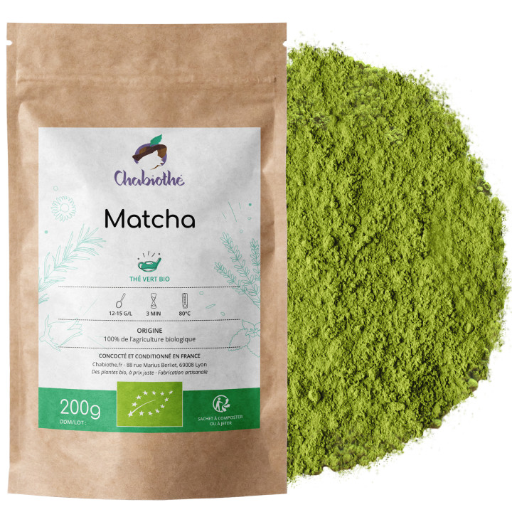 thé vert matcha poudre bio