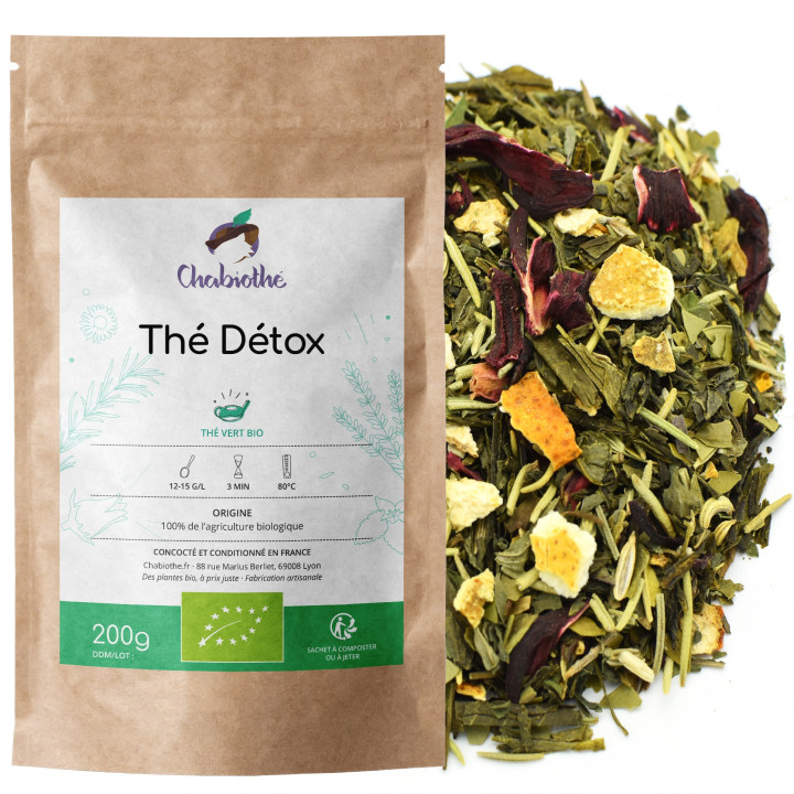 Thé vert Detox bio