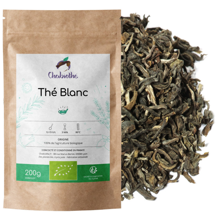Thé Blanc Bio en vrac