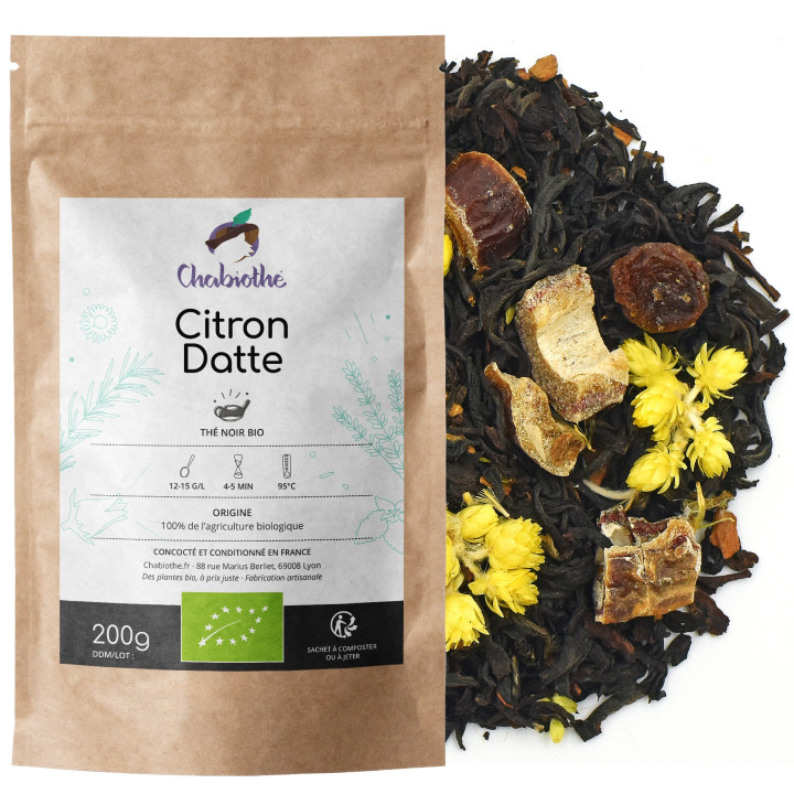 Thé noir Bio Citron