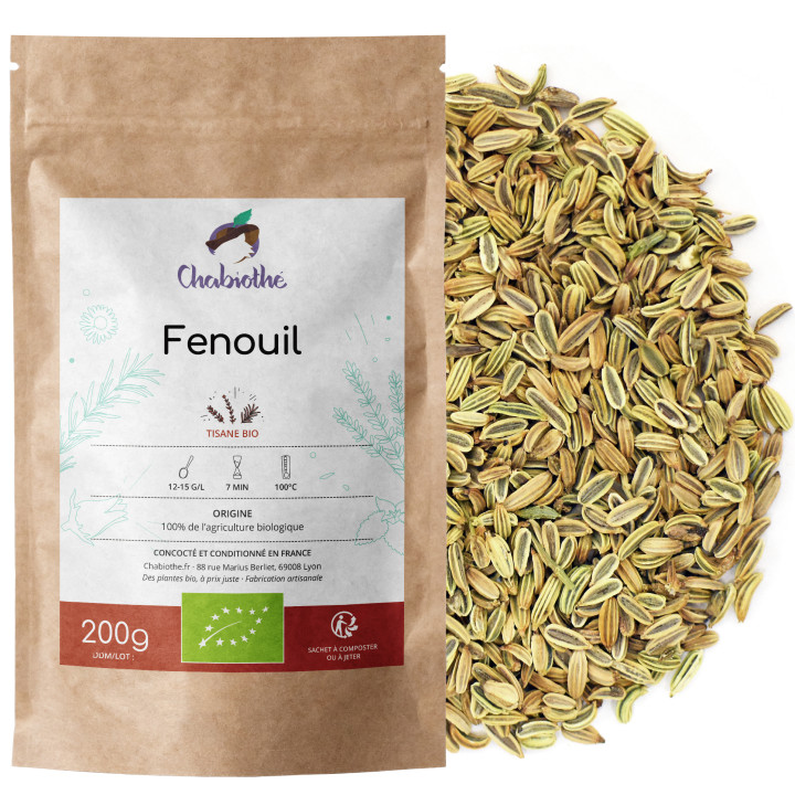 Infusion graines de Fenouil Bio