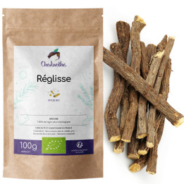 Batons de réglisse bio
