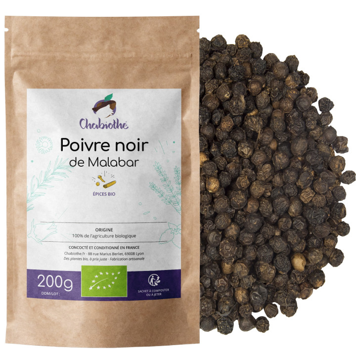 Poivre Noir grain Bio