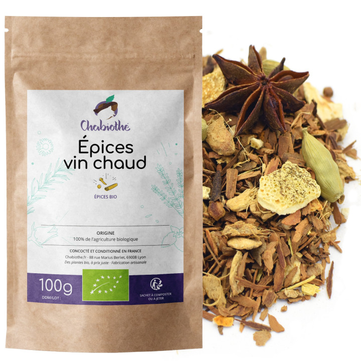 mélange épice vin chaud Bio