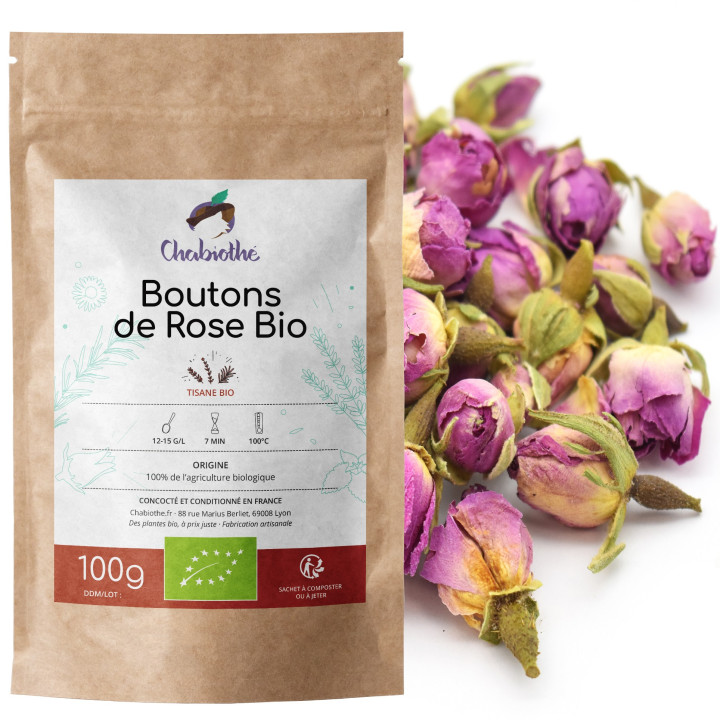 tisane Boutons de Rose Bio