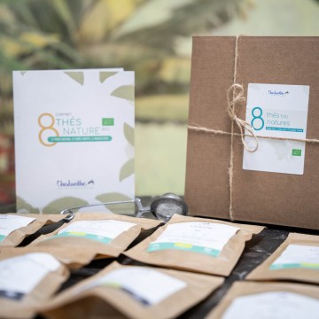 coffret de thé d'origine bio