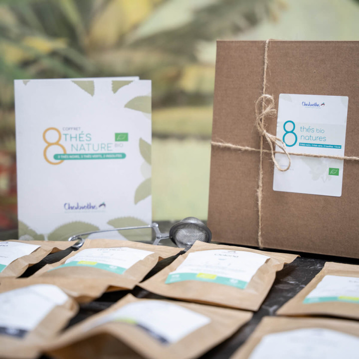 coffret de thé d'origine bio