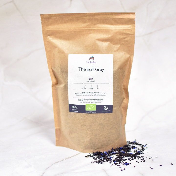 sachet de thé earl grey