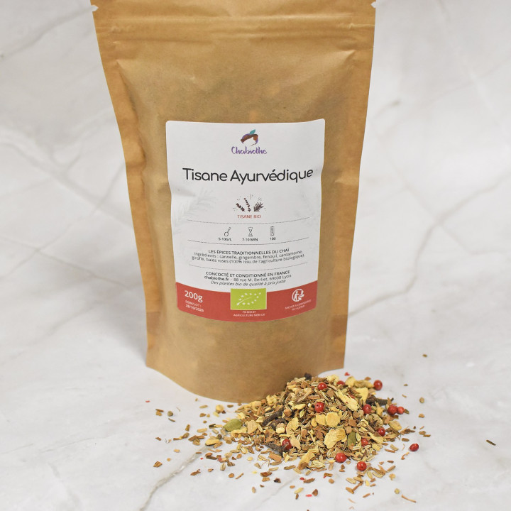 Tisane masala Ayurvédique Bio