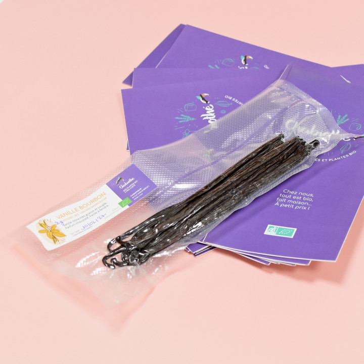 Gousses de Vanille Bio 50g